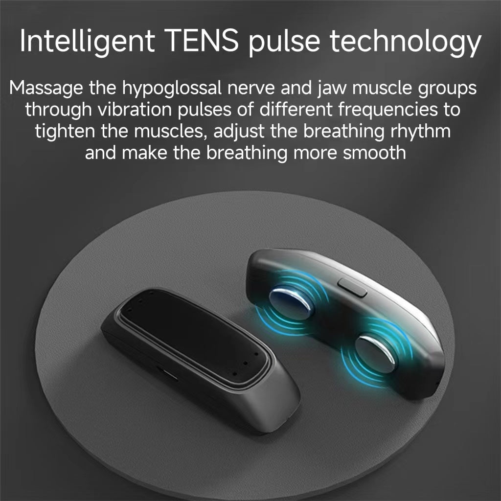 Smart Anti-Snoring Device – Effective EMS Pulse Solution for Better Sleep, Portable Noise Reduction, and Muscle Relaxation Aid