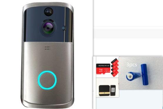 WiFi Video Doorbell Camera with Two-Way Audio and Motion Detection