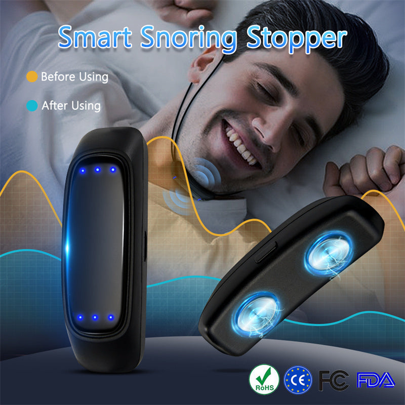 Smart Anti-Snoring Device – Effective EMS Pulse Solution for Better Sleep, Portable Noise Reduction, and Muscle Relaxation Aid